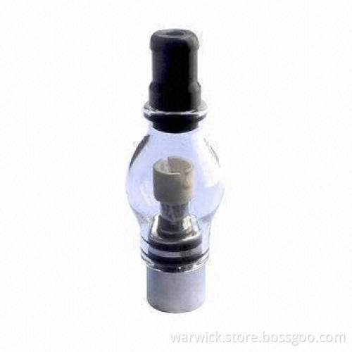 E-cigarette Atomizer, New Version, Copper and Glass Material, Suitable for Paste and Tobacco Burning